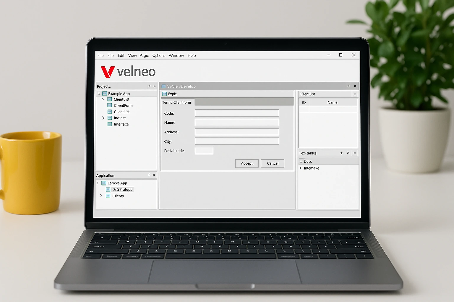 Velneo plataforma no-code